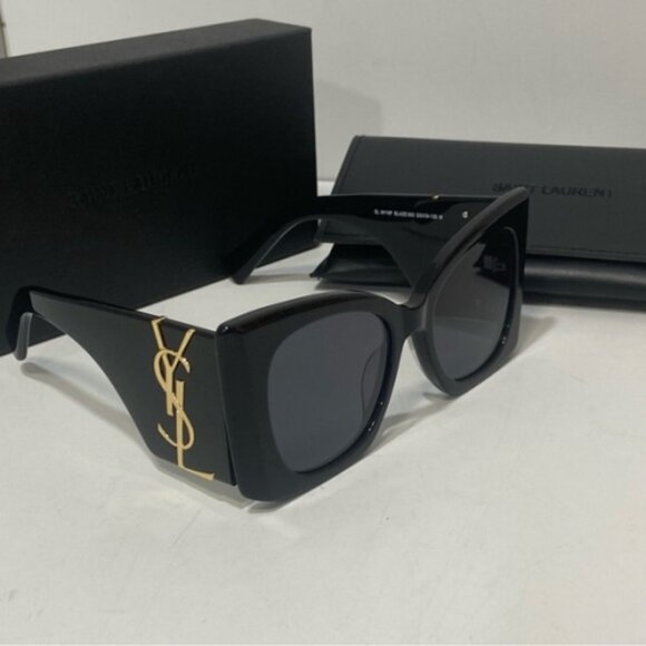 YSL Black Cat Eye Optical Frame
